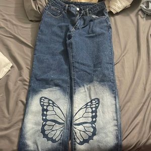 Bootcut Butterfly Jeans